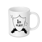 1st Place Award Mug, Winner Gift Mug, Achievement Present, Champion Mug, Best Gift Mug, Victory Celebration Mug - Tawshia